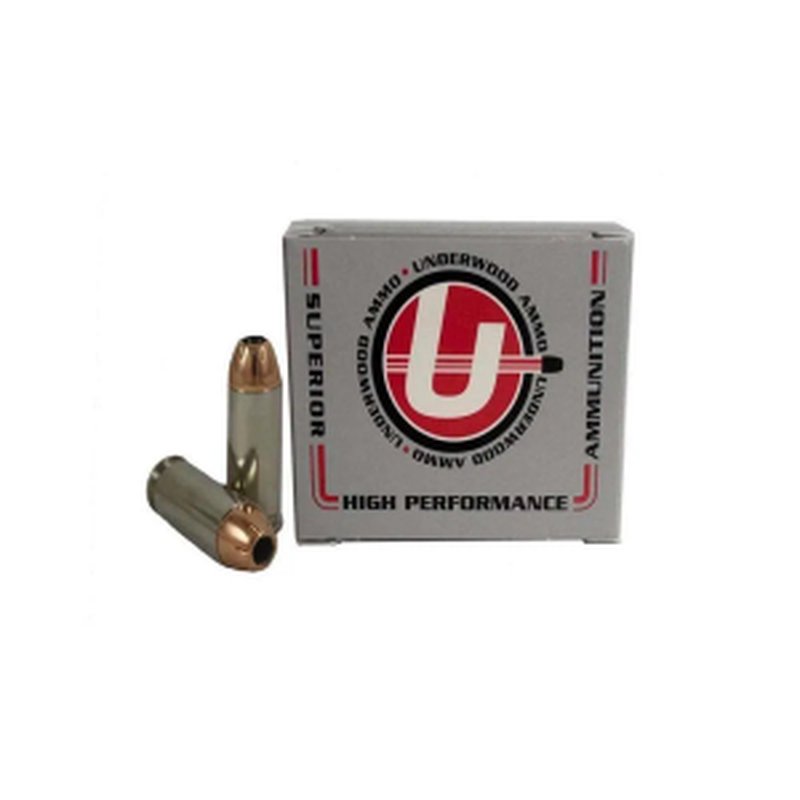 Underwood 10mm Auto 180gr XTP JHP Ammunition 20 Round Box