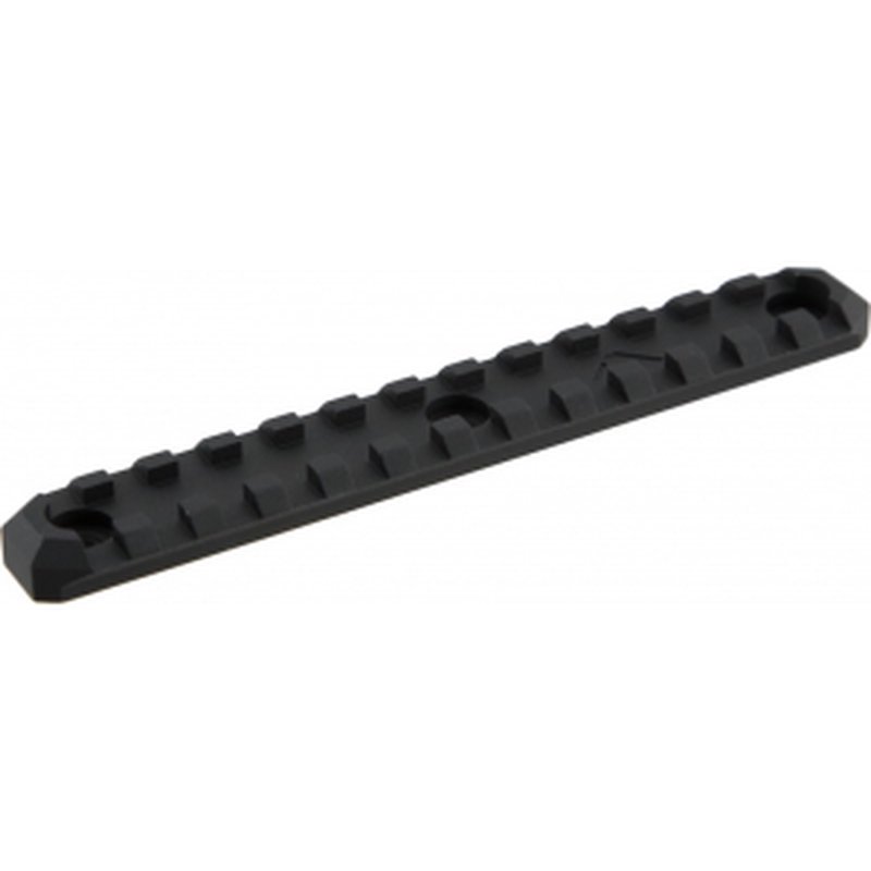 Aim Sports MLRS3 15-Slot Picatinny M-LOK Rail Section 6" Black Anodized 6061-T6