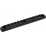 Aim Sports MLRS3 15-Slot Picatinny M-LOK Rail Section 6" Black Anodized 6061-T6