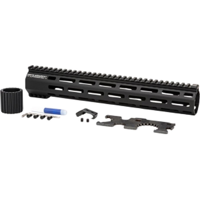 Griffin Armament Suppressor Ready AR-15 M-Lok Handguard 13 Black
