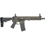 LWRC ICMKII 5.56 NATO 10.5" Patriot Brown Pistol w/ SBA3 Brace
