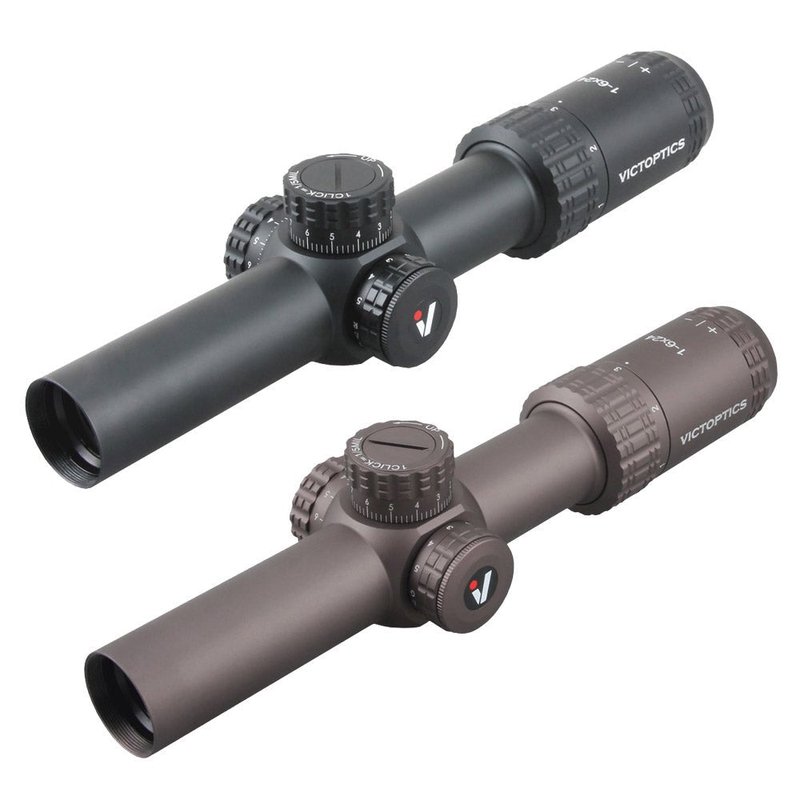 Vector Optics S6 1-6x24 LPVO Rifle Scope OPSL22/OPSL23/OPSL33 30mm Tube