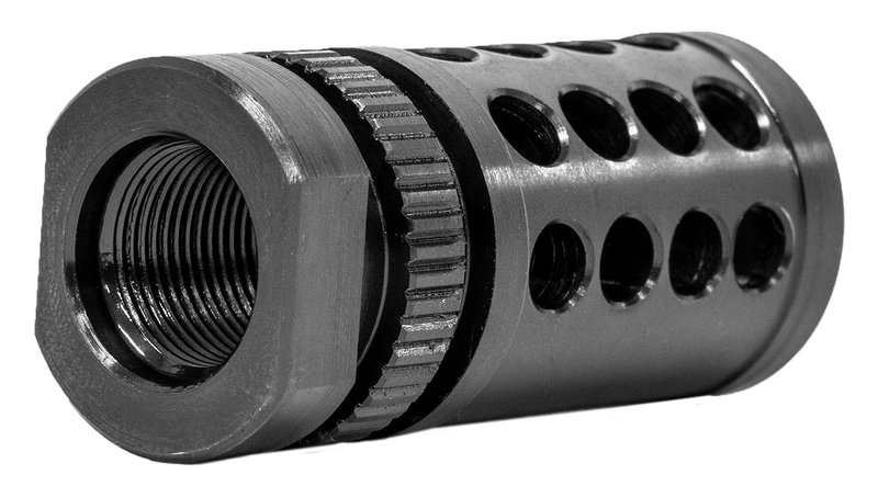 GrovTec G-Nite Flash Suppressor 1/2-28 Black Nitride Steel 223 Cal