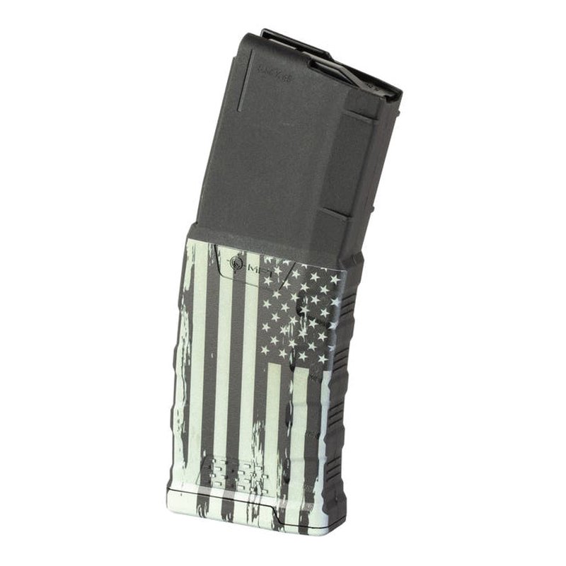 Mission First Tactical Extreme Duty 30-Round Magazine for AR-15 (.223 Rem/5.56x45mm) - Black/White