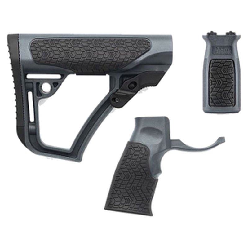 Daniel Defense AR-15, AR-10 Stock with Pistol Grip and Foregrip Tornado