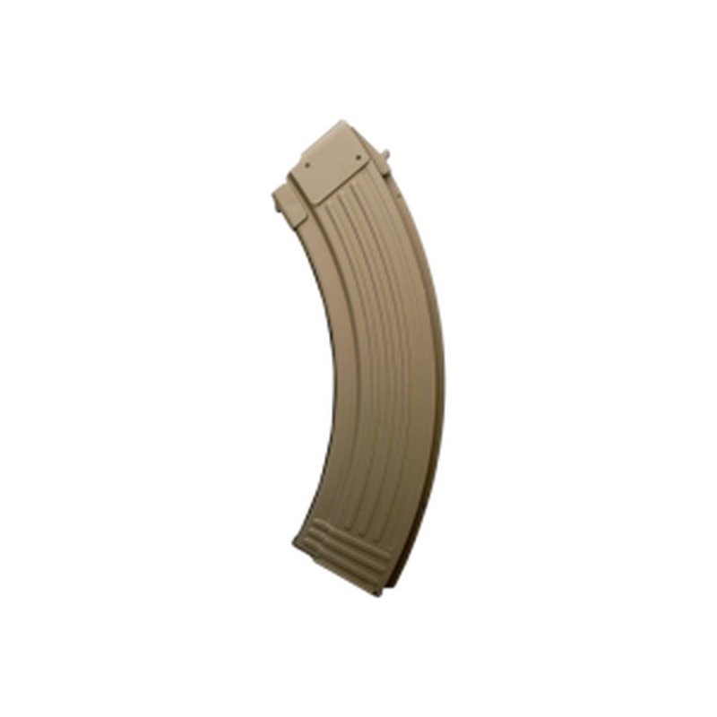 Global Ordnance AK47 40-Round 7.62x39 Steel Magazine Flat Dark Earth