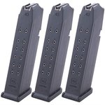 Glock 22/35 15-Round .40 S&W Magazine 3-Pack, Black (Gen 4)