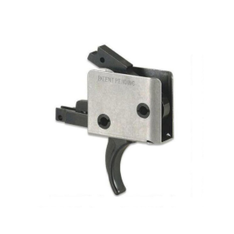 CMC Triggers 92501 AR-15/AR-10 Drop-In Single-Stage Curved Trigger 4.5-5 lb