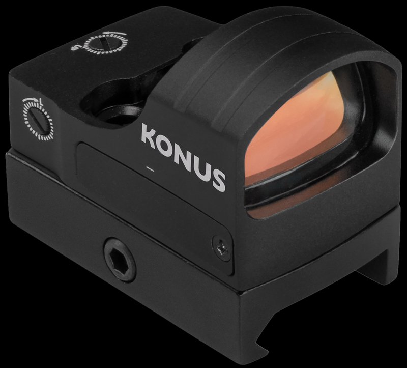Konus Fission 4.0 Red Dot Sight 1x Multi-Reticle 4 MOA Weaver/DeltaPoint Pro 7206