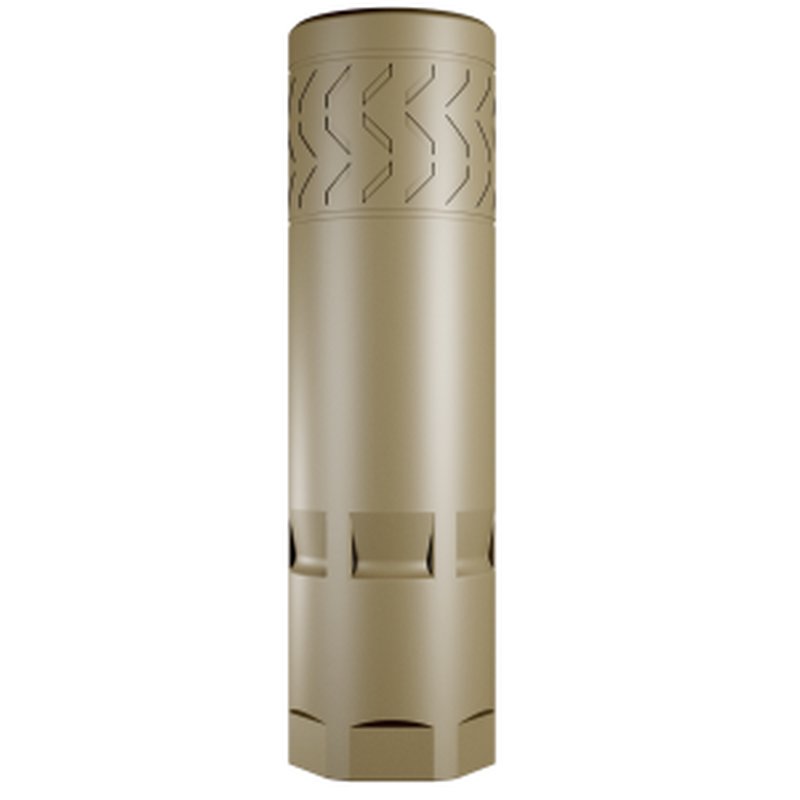 Exigent Defense FireTeam556 Suppressor 5.56 NATO HUB 1.375x24 Coyote Tan