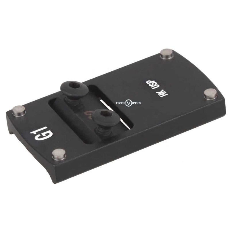 Vector Optics Frenzy & Sphinx Red Dot Pistol Mount Base for HK USP