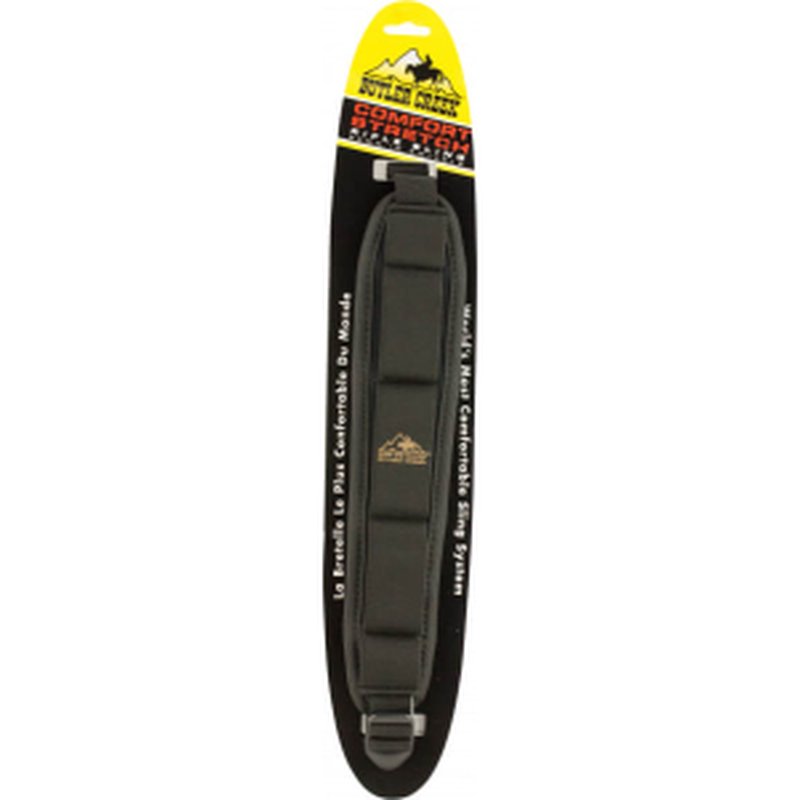Butler Creek Comfort Stretch Rifle Sling with Swivel Neoprene/Nylon Black