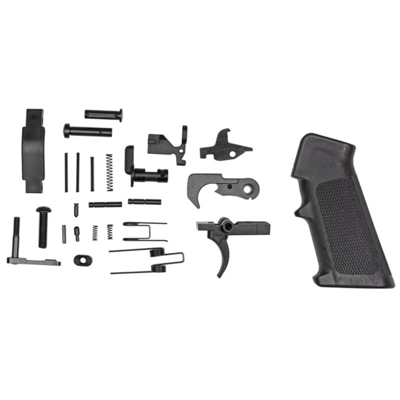 Odin Works Enhanced Lower Parts Kit Black Fits AR15