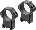 Contessa Light Picatinny Rings 7075 Aluminum Pair, Black