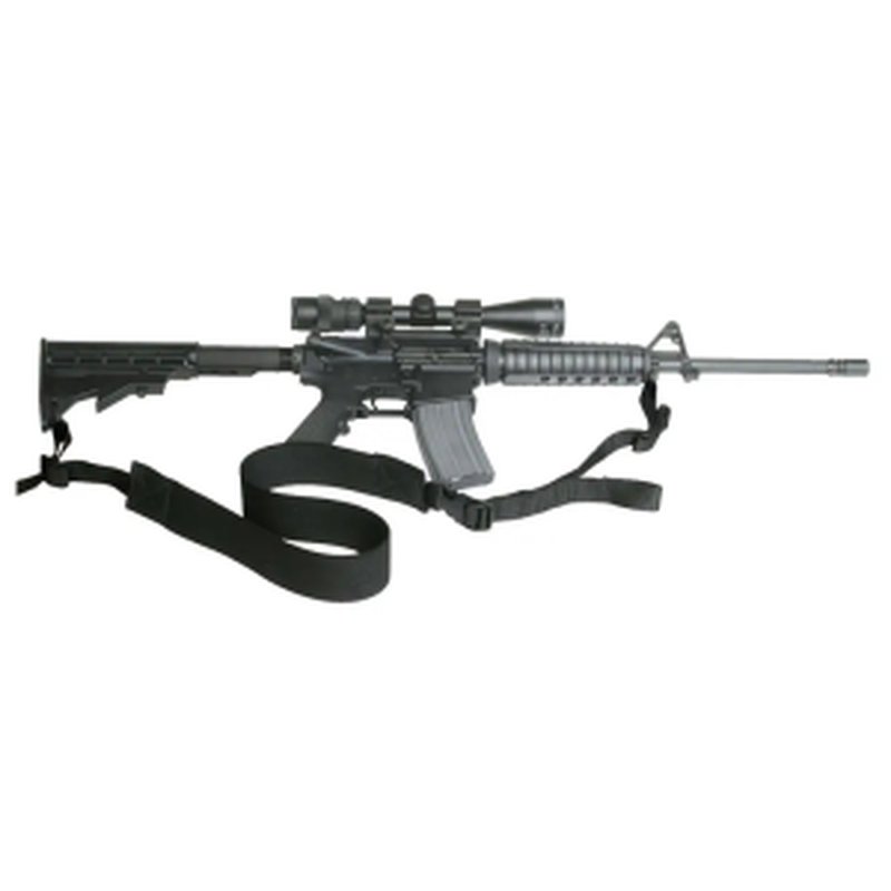 Max Ops SPT2 Edge Tactical 2-Point Sling Adjustable 2" x 12.30" Black Elastic