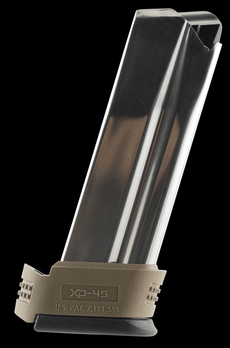 Springfield Armory XD Sub-Compact Magazine .45 ACP 10 Round Stainless Steel