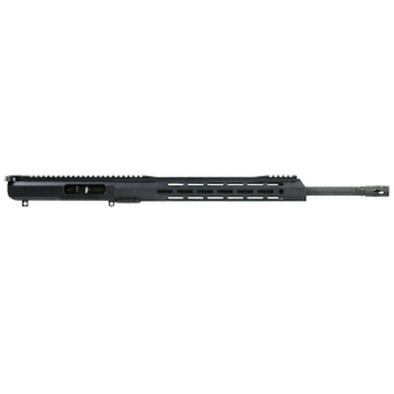 BC-10 | .308 Sporter Slick Side Upper | 20" Parkerized Straight Fluted Heavy Barrel | 1:10 Twist | Rifle Length Gas System | 15" MLOK Split Rail | with BCG & Charging Handle