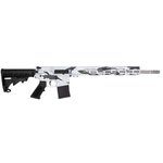 GLFA AR15 450 Bushmaster 18 Inch Stainless Barrel Snow Camouflage AR-15 Rifle