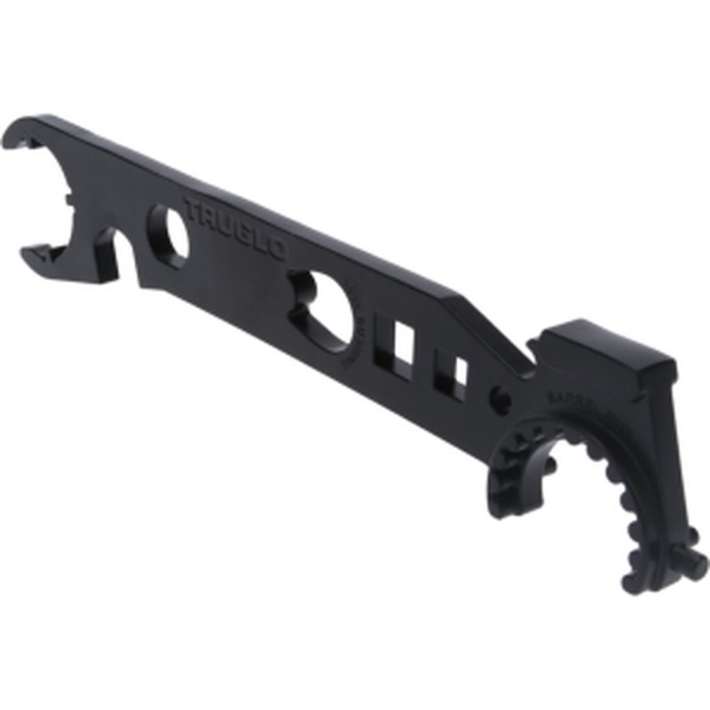 TruGlo TG973B AR-15 Armorer's Wrench Multi-Tool, Black Steel