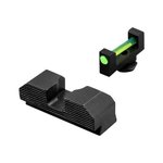 XS Sight Systems GL-L002S-1G Standard Height Green Fiber Optic Sights for Glock 42/43/43X/48