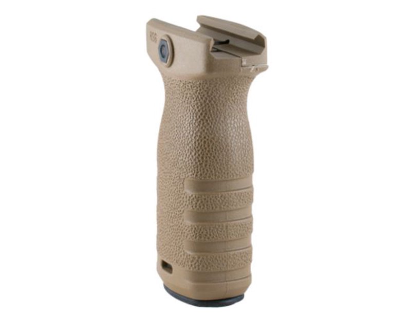 Mission First Tactical MFT React Short Vertical Grip Picatinny Scorched Dark Earth