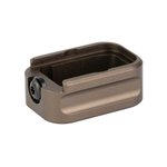 Warne Magazine Extension for Glock 17/22, Dark Earth (WRN-3108)