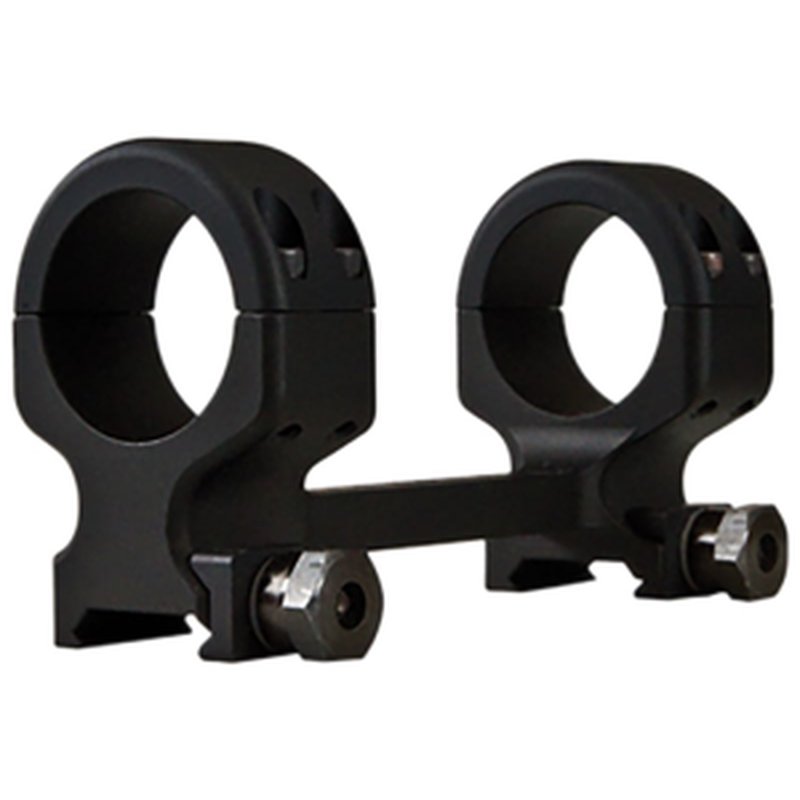 DNZ Freedom Reaper 10PTM Picatinny Rail 1" Ring Medium Height 2-Piece Black Aluminum