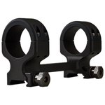DNZ Freedom Reaper 10PTM Picatinny Rail 1" Ring Medium Height 2-Piece Black Aluminum
