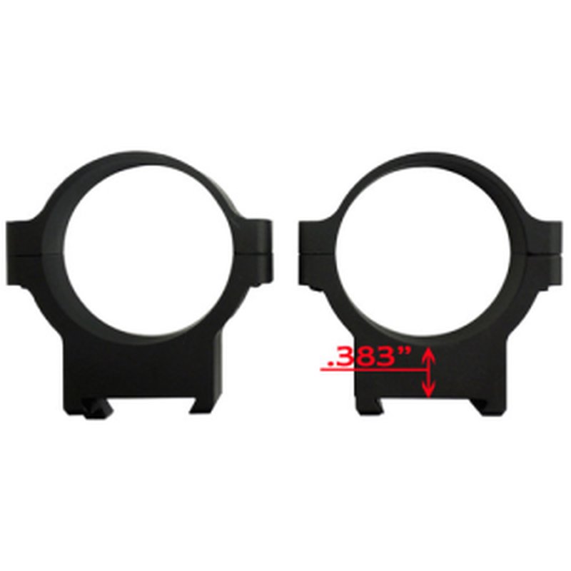 CZ-USA 34MM LOW ALUM MATT SCOPE RING