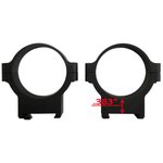 CZ-USA 34MM LOW ALUM MATT SCOPE RING