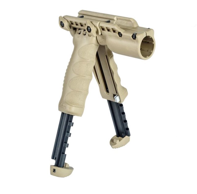 FAB Defense 2nd Gen Bipod-Foregrip with Built-in Tactical Light