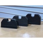 Brownells 3XL Tall U-Notch Serrated Sight Set Front/Rear