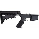 Anderson AR-15 Complete Lower Receiver W/ 6 Position Adjustable Stock - Ready To Accept Any Complete Upper - Simply Push Pins and Rock And Roll