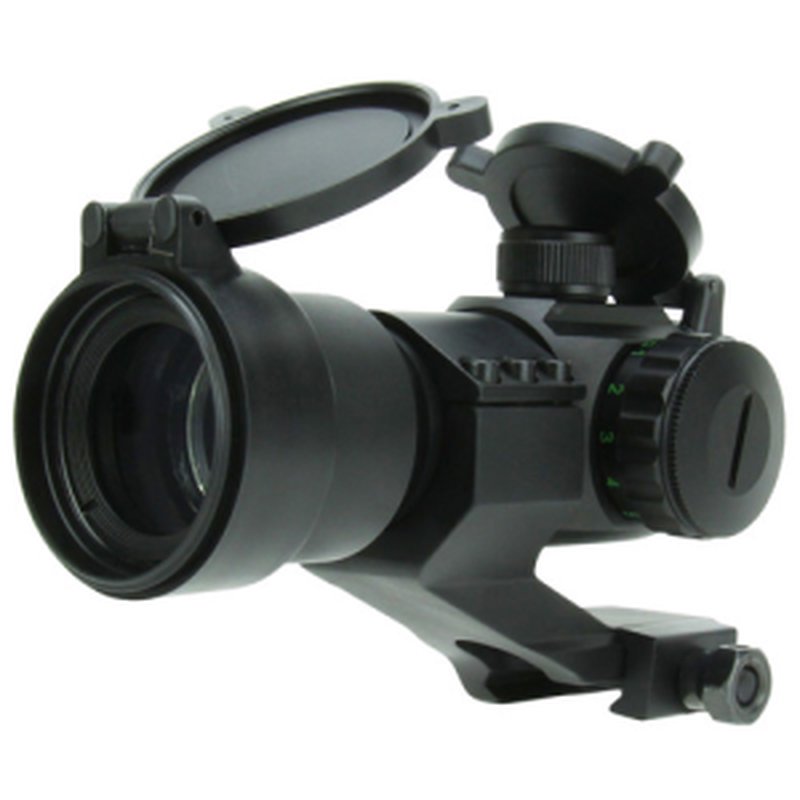 TacFire RD004 1x30 Dual Illuminated Red/Green Dot Sight Black Anodized