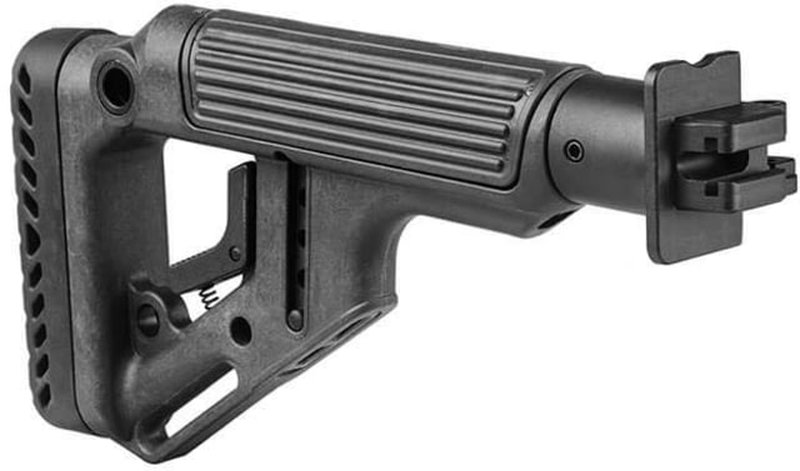 FAB Defense Folding Buttstock w/ Cheek Piece for Vepr 12 Molot Black