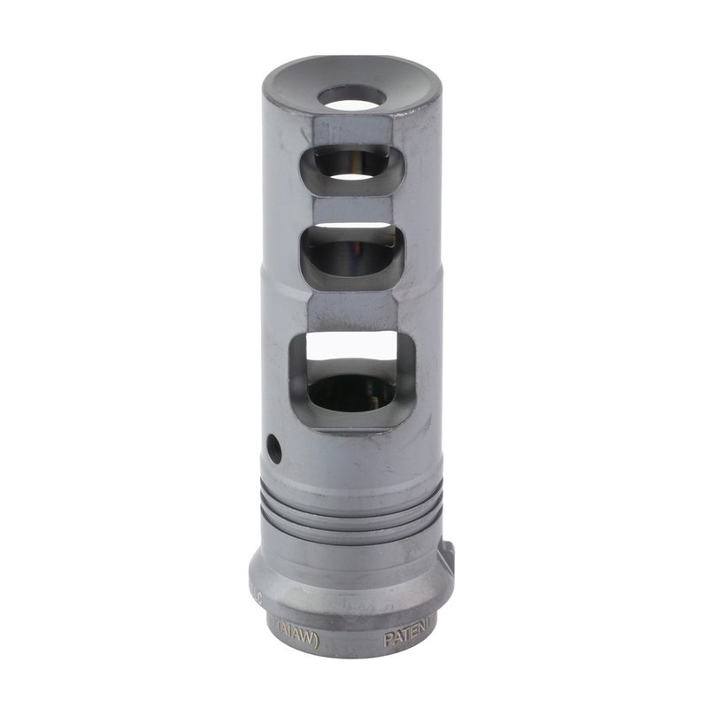SureFire SFMB-338 M18x1.5 Muzzle Brake Suppressor Adapter .338 Lapua DLC Black