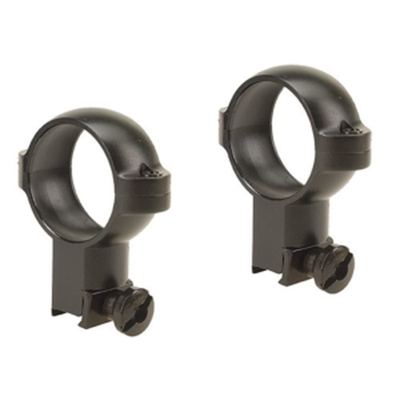 Burris Signature Rimfire Airgun 3/8" Dovetail 1" Scope Rings High Matte Black