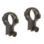 Burris Signature Rimfire Airgun 3/8" Dovetail 1" Scope Rings High Matte Black