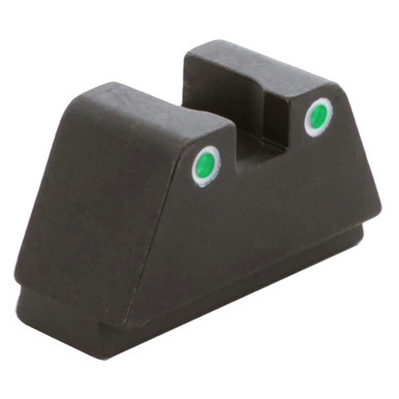 AmeriGlo Classic Green Tritium 2-Dot Rear Sight for Glock