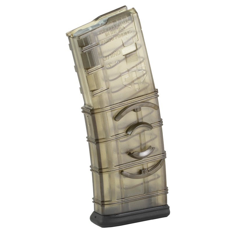 Elite Tactical Systems Gen 2 AR-15 Magazine 30 Round Clear Polymer AR15-30CG2 Coupler