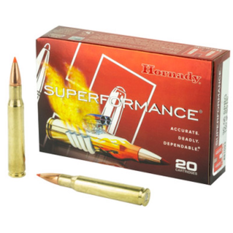 Hornady 81093 Superformance .30-06 Springfield 150gr SST Rifle Ammo (20 Rounds)