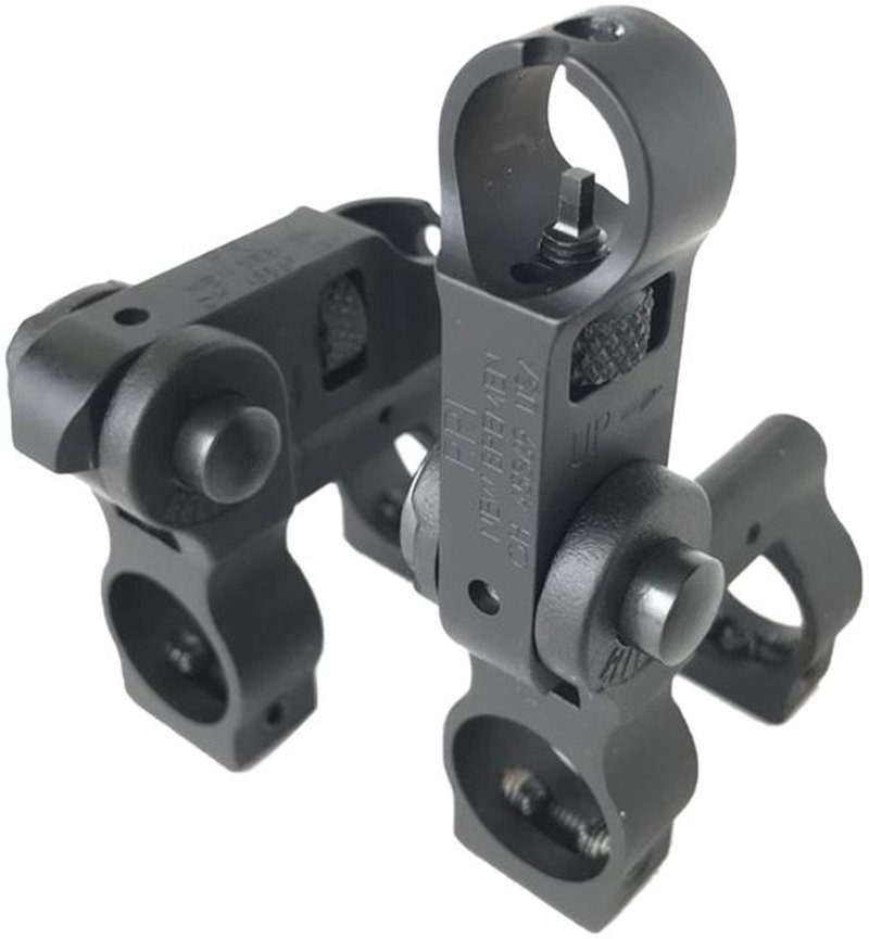 Precision Reflex PRI G1 Flip Up Front Sight .750 w/ Set Screws, Black