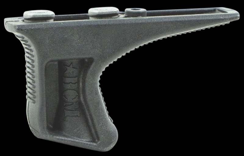 Bravo BCMGunfighter Kinesthetic Angled Foregrip for KeyMod Rails Polymer Black KAGKMBLK