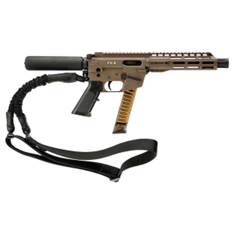 FREEDOM ORDNANCE FX-9 9mm 8.25" 31rd Pistol - M-LOK - FDE