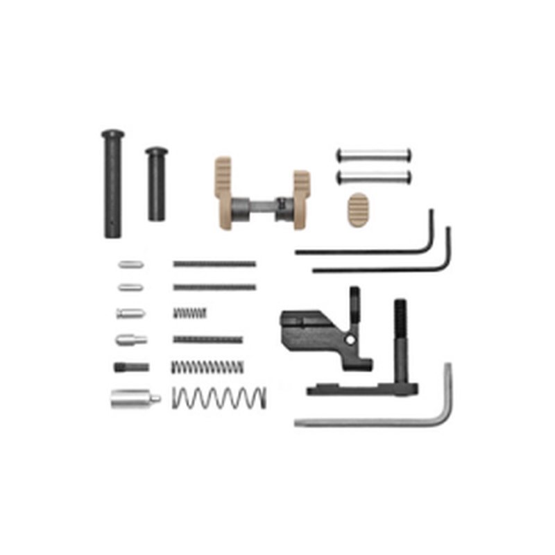 Armaspec AR10 Gun Builders Lower Parts Kit - Flat Dark Earth