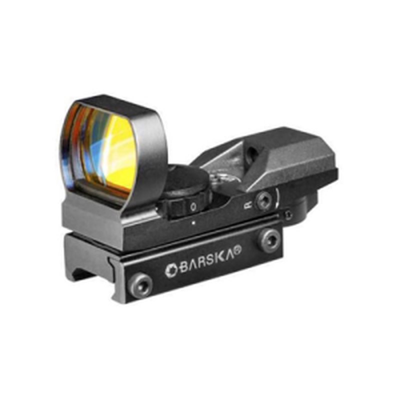 BARSKA Electro Multi Reticle Reed Dot Sight w/ Weaver Base