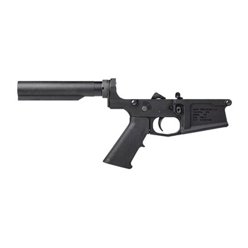 AERO PRECISION M5 CARBINE COMPLETE LOWER W/A2 GRIP & NO STOCK FOR AR .308