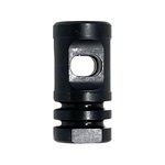 KAK Big Hole Muzzle Brake 1/2\"-28 Thread Steel Black