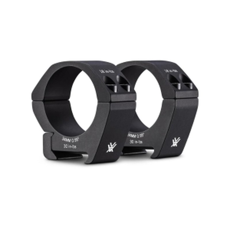 Vortex Pro Rifle Scope Rings 34mm Low 0.95\" Black