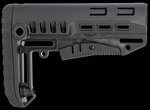NCStar DLG-130 Compact Mil-Spec AR-15 Stock